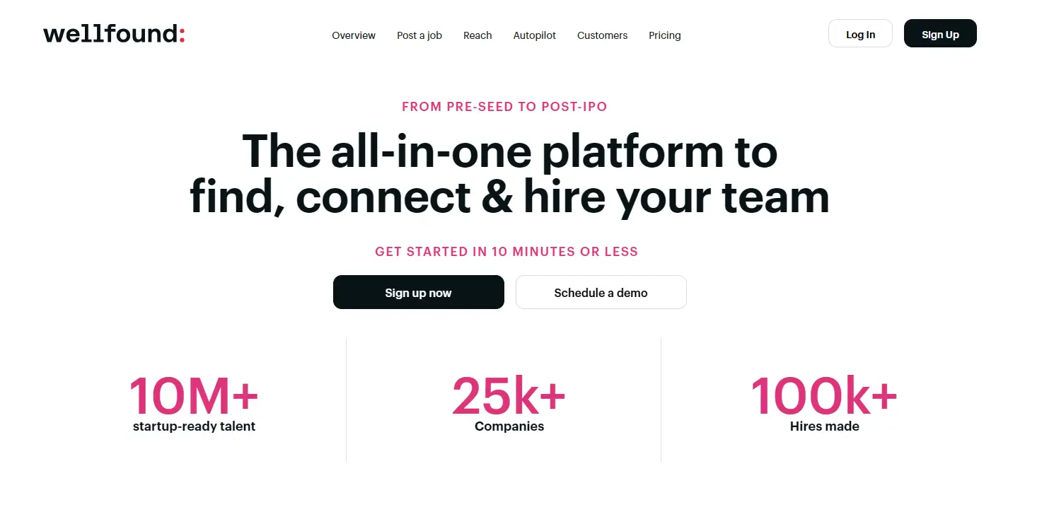 Wellfound startup jobs platform